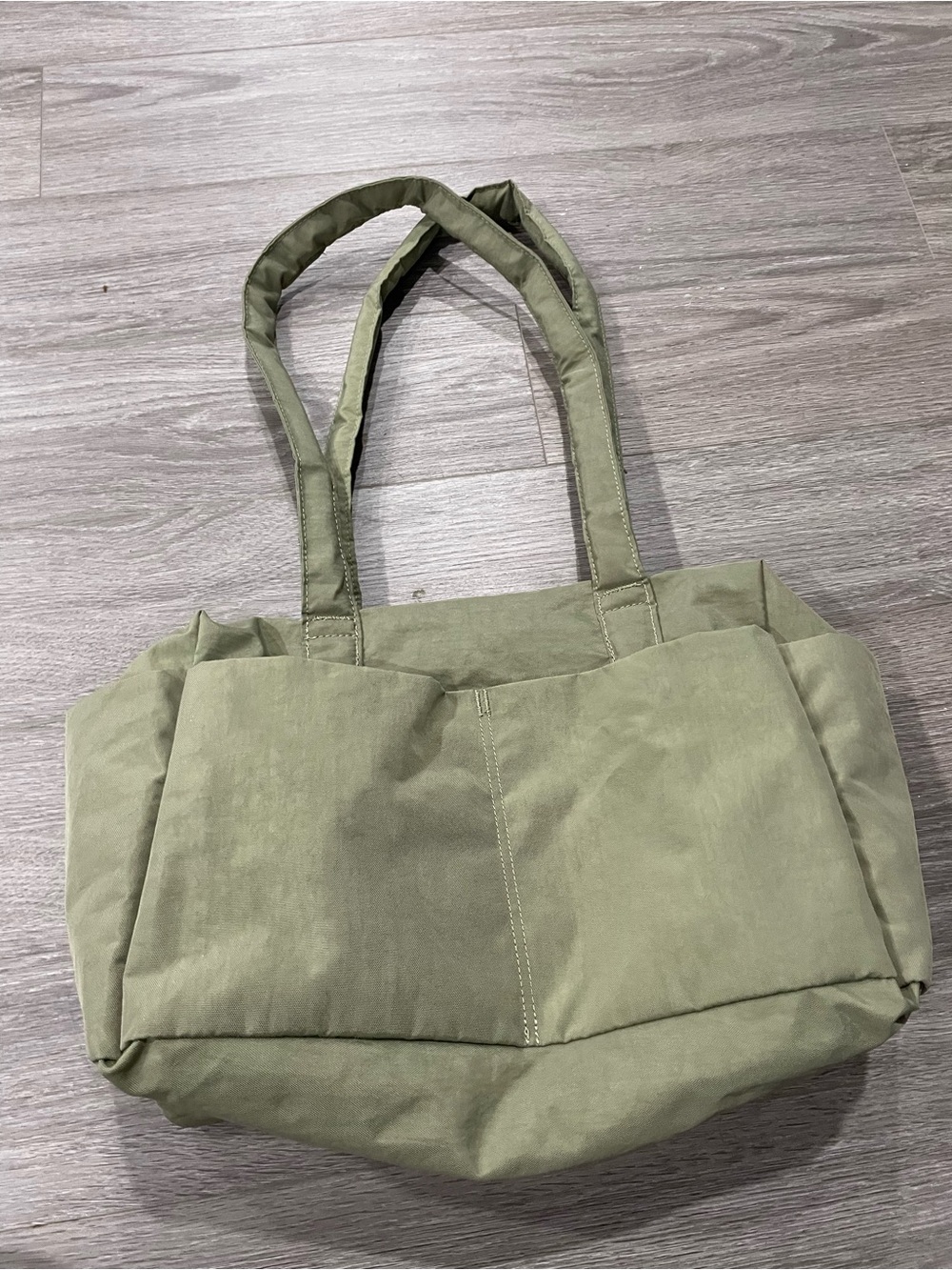 UNBRANDED Olive Green Women's Tote Bag small cloud carry bag